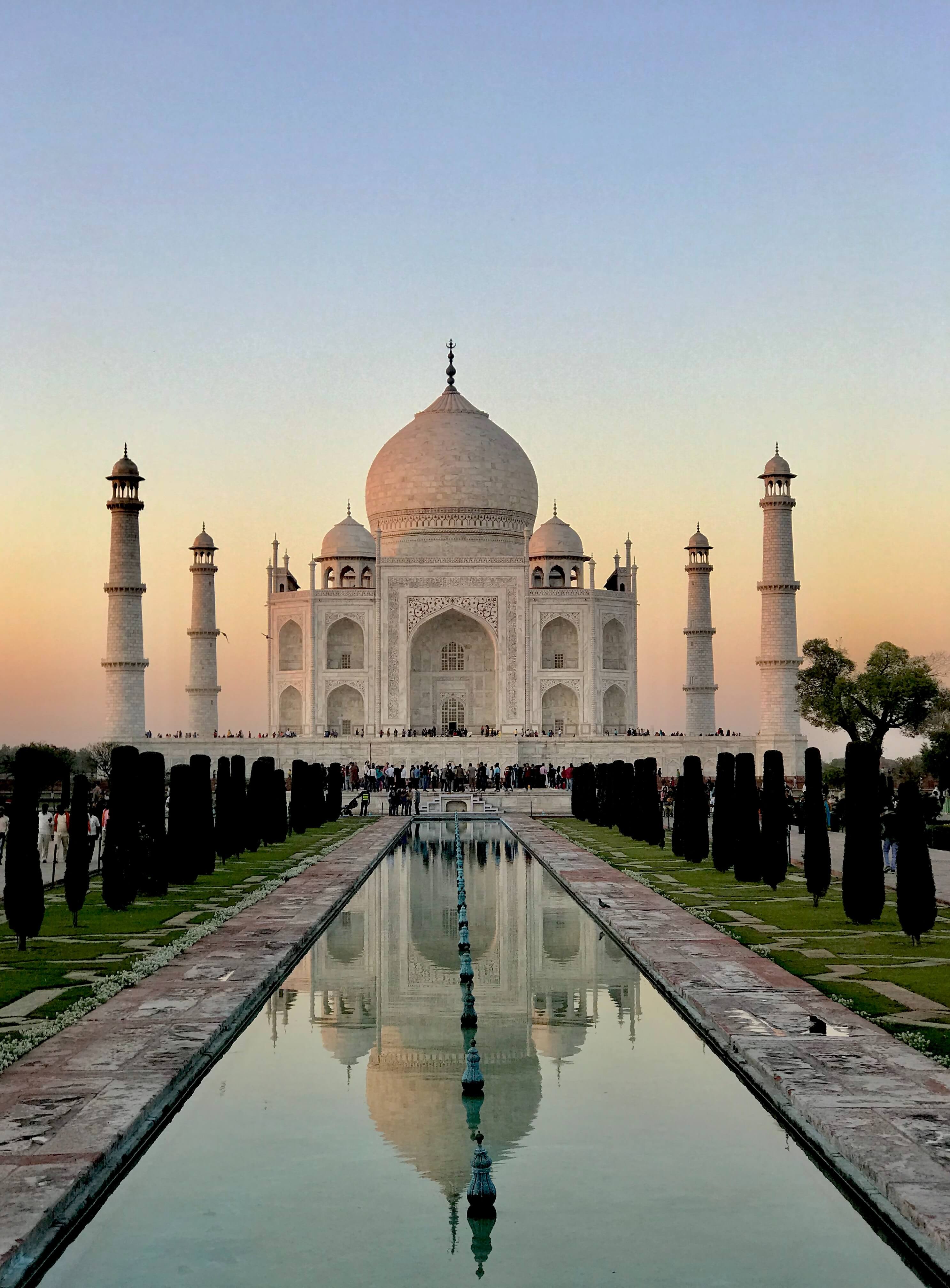 Taj Mahal image in India